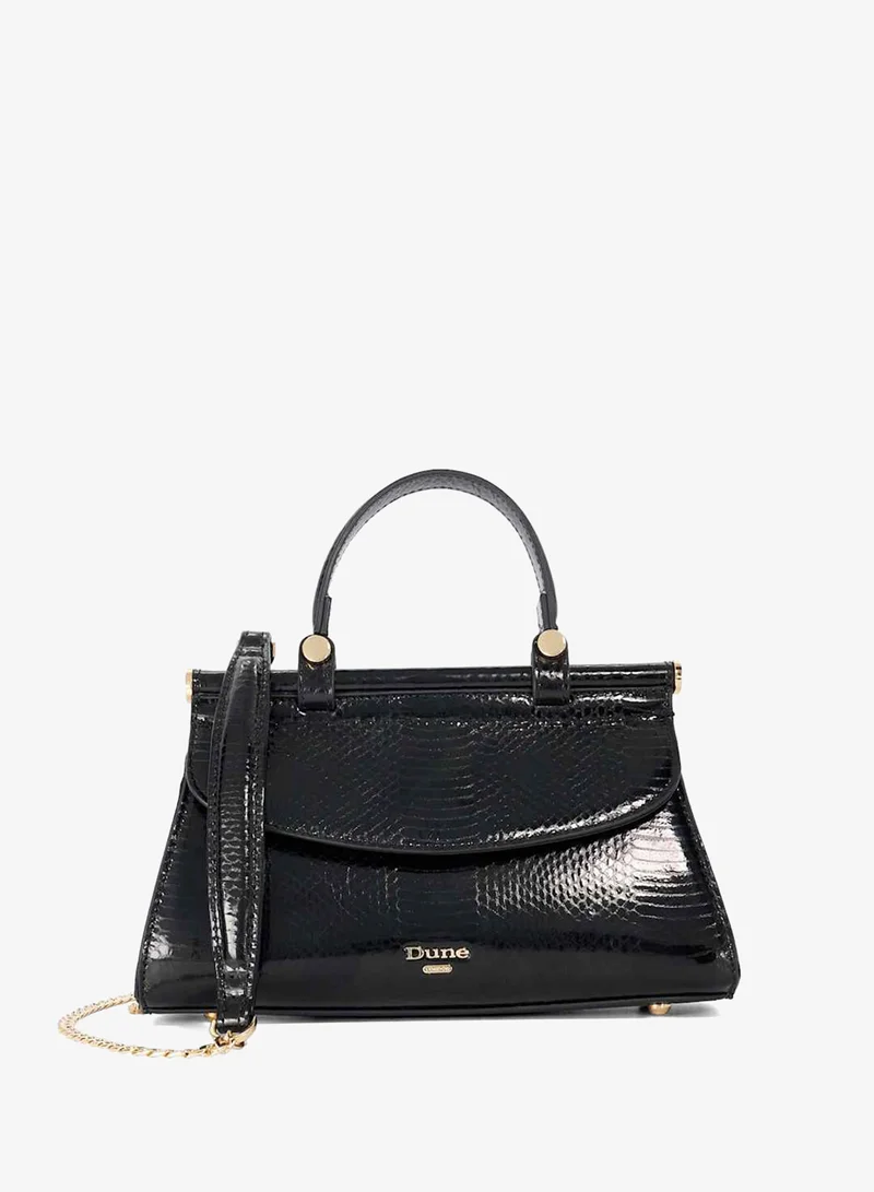 Dune London Top Handle Flapover Satchel
